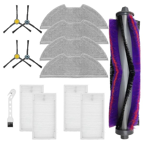 For E10S NERE10s, for M9, for Obode A8 A8 Plus Robot Vacuum Cleaner Accessories Main Side Brush Filters