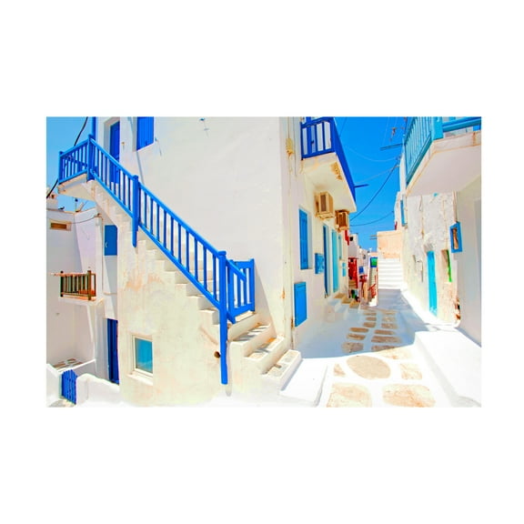 Dieter Matthes 'Mykonos Iii' Canvas Art