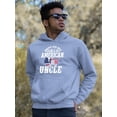 thumbnail image 2 of 4Th July All American Uncle Hoodie Men -Image by Shutterstock, Male Small, 2 of 4