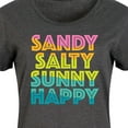 thumbnail image 3 of Instant Message - Sandy Salty Sunny Happy  - Women's Any Way Dress, 3 of 6