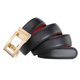 thumbnail image 2 of Belt Automatic Leather Western Decorative Waist Belt, Women Men Business Suit, Easy-Click No Holes Coloured Buckle, High-Quality Leather Foldable Adjustable, for Office Professional Wear,, 2 of 9