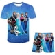 thumbnail image 1 of Moda bebé niños niña Frozen Elsa Anna conjuntos de ropa bebé niña ropa niños deportes sudadera pantalones 2 uds Elsa Anna trajes Outfit6T Gao Jinjia LED, 1 of 2