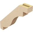 thumbnail image 5 of Ekena Millwork 3"W x 16"D x 16"H Copenhagen Rough Cedar Woodgrain TimberThane Knee Brace, Primed, 5 of 6