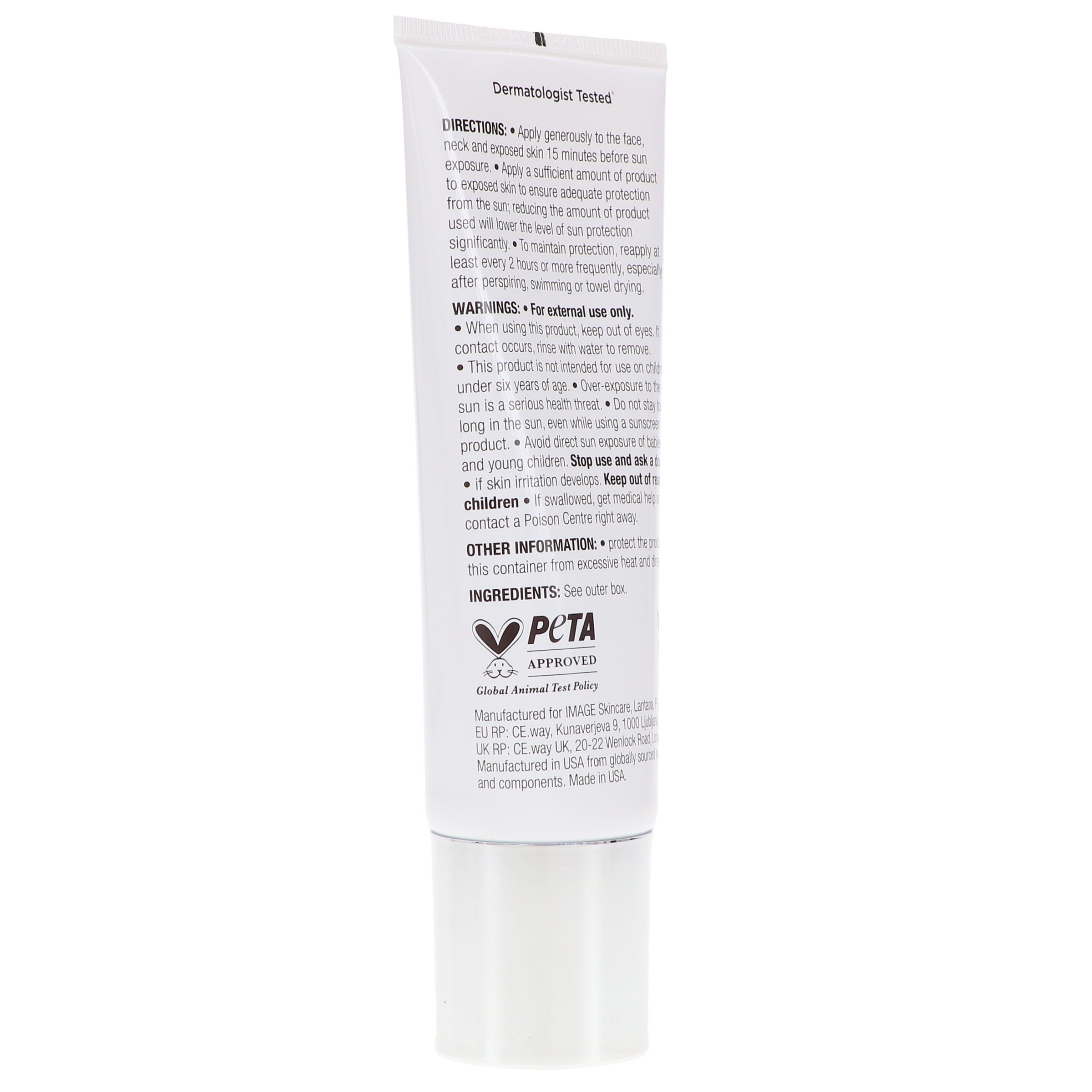 IMAGE Skincare DAILY PREVENTION Sheer Matte Moisturizer Broad Spectrum SPF 30 Sunscreen 2.6 oz