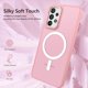 thumbnail image 3 of Funda para teléfono celular GUAGUA Galaxy A53 de 6.5 pulgadas, rosa mate, 3 of 9