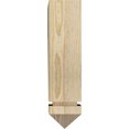thumbnail image 4 of Ekena Millwork 4"W x 16"D x 16"H Imperial Arts & Crafts Rough Sawn Bracket, Douglas Fir, 4 of 4