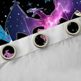 thumbnail image 4 of Castle Fairy Kawaii Magical Dragon Black Out Curtains Preppy Boys Girls,Galaxy Universe Curtains Pack Of 2 (42X63 Each),Starry Sky Bedroom Curtains,Super Cozy Room Decor, 4 of 6