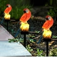 thumbnail image 5 of Garden Solar Light Outdoor Decor, Solar LED Light with Stake, Lawn Resin Decor Decorative Landscape Lights Pathway Patio Outdoor Parrot Animal Garden Placement Light, 5 of 6