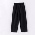 thumbnail image 4 of CPNG Kids Camouflage Soft Cotton Sweatpants with Thick Pockets Boys Joggers Casual Knit Straight Drawstring Elastic Waist Fall Outdoor Sweat Pants, 4 of 5