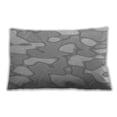 thumbnail image 1 of Ahgly Company Patterned Outdoor Rectangular Silver Gray Lumbar Throw Pillow, 13 inch by 19 inch, 1 of 5