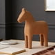 thumbnail image 5 of Estilo Moderno y Limpio: Crea Una Decoración de Caballo de Madera para El Hogar, Sala de Estar, Mueble de Tv, Mesa de Té., 5 of 6
