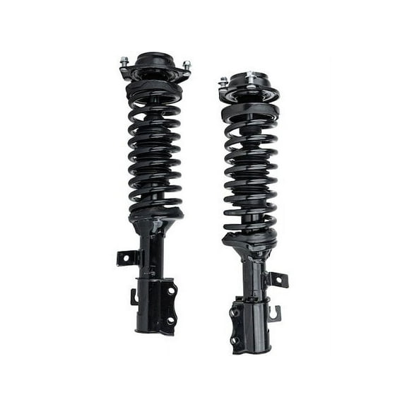 Front Strut and Coil Spring Assembly Set of 2 - Compatible with 2002 - 2005 Kia Rio (Fits From 07/2002 Vehicle Production) 2003 2004