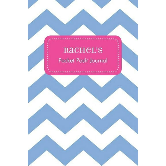 Rachel's Pocket Posh Journal, Chevron (Paperback)