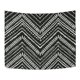 thumbnail image 2 of Tapiz Tribal Zigzag ABPHQTO Blanco Y Negro 150x200 cm, 2 of 4