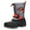 Red, Gray, variant on Castle X Element Youth Snow Boots Red/Gray 4