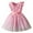 Red, variant on YunPes Gradient Mesh Dress Spring Summer and Autumn Bowknot Flying Sleeves Star Girl Dress Matching Dresses for Sisters Kids