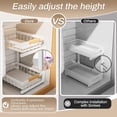 thumbnail image 4 of Organizador para debajo del fregadero ADBIU ajustable de 28 a 40 cm, 2 niveles, 4 of 8