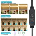 thumbnail image 3 of .LED Grow Light Strips LEDs Plant Lights for Indoor Plants Full Spectrum K with Timer Hrs Dimmable Levels Grow Lamp for Hydroponics Succulent，, 3 of 7