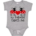 thumbnail image 3 of Inktastic My Godmother Loves Me Boys or Girls Baby Bodysuit, 3 of 5