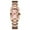 Rose Gold, variant on SKMEI Women Quartz Watch Stainless Steel Strap Diamond Dial Female Wristband Elegant Ladies Watches Bracelet Accurate Time 3ATM Waterproof