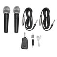 thumbnail image 2 of Microphone Dynamique, Microphone 2.4G avec Récepteur pour Karaoké, 2 of 7
