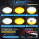 thumbnail image 5 of 1Pc Motorcycle LED Spotlight Long Focus Dual Lens High Brightness Off Road IP68 Waterproof Strobe Li, 5 of 5