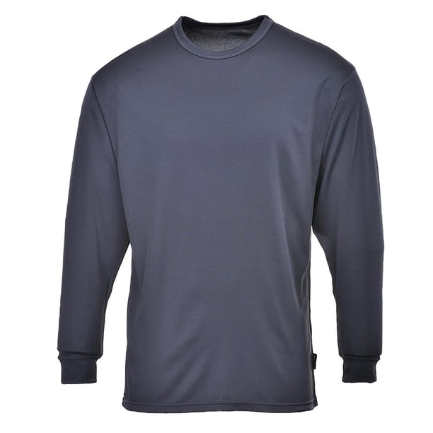 Portwest - Camiseta Interior Deportiva de Tejido Térmico para Hombre (Carbón)