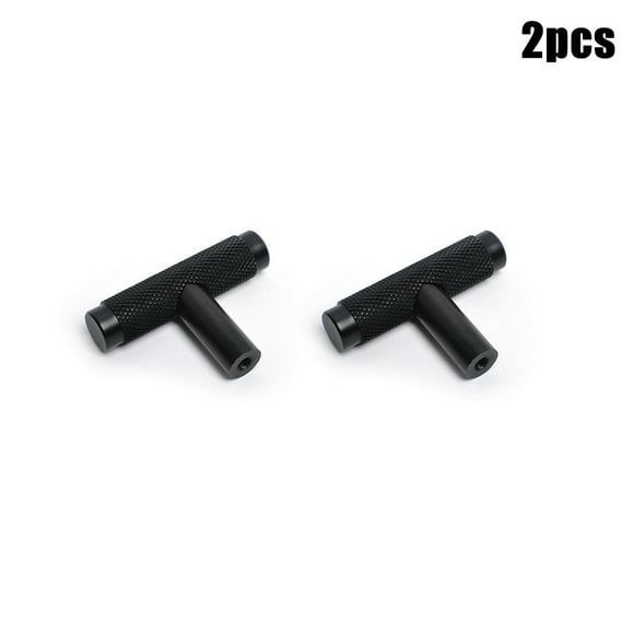 Black Golden Cupboard Handle Modern Simple Matte Cabinet Door Knob Furniture Drawer Pull Hardware Pull Knurled T Bar Knob Handle