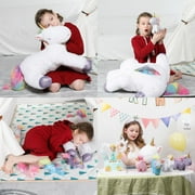 MorisMos 5 Pcs Unicorn Stuffed Animal Mommy Unicorn with 4 Babies Plush Toy