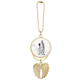 thumbnail image 1 of Dao  China Zhuge Liang Car Keychain Angel Wing Pendant, 1 of 4