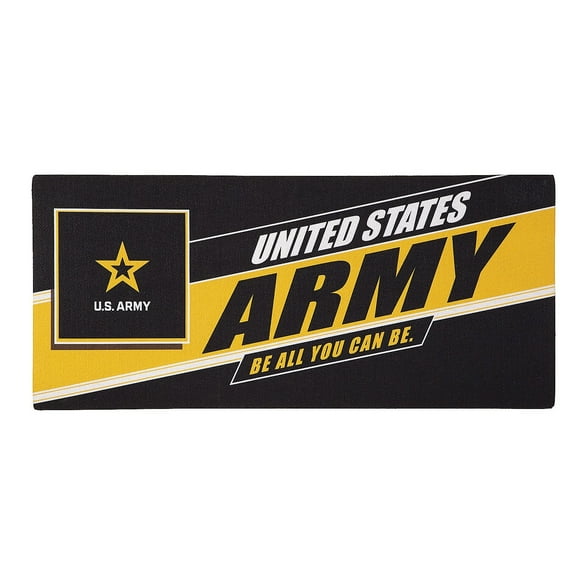 Evergreen Army Sassafras Indoor Outdoor Switch Doormat 1'10"x10" Multicolored