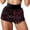 Wine, variant on Sparkly Sequin Shorts for Women Summer Casual Elastic High Waist Shiny Sequins Hot Shorts Night Party Clubwear