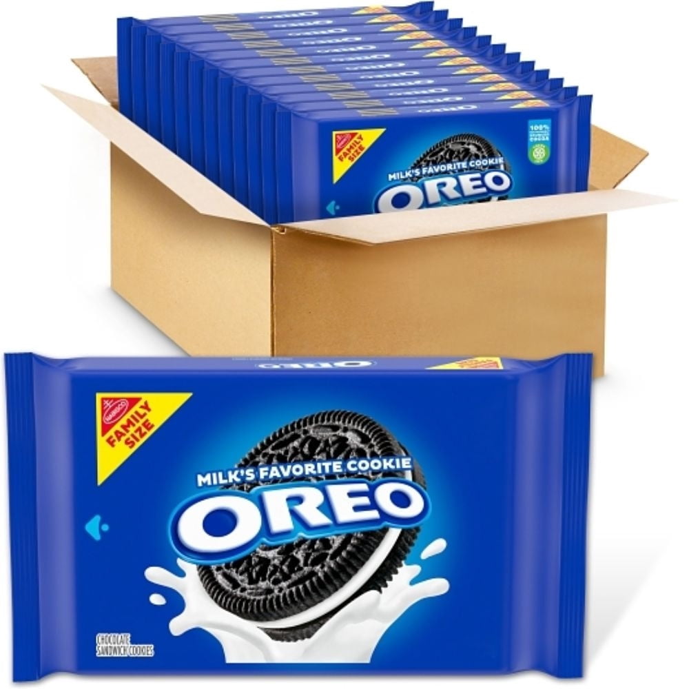 Oreo Original Family Size Cookies, 18.12 Ounce, 12 Packs Per Case