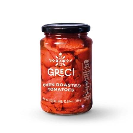 Greci, Rustic Semi-Dried Tomatoes in Olive Oil, Jar (340g/12oz)