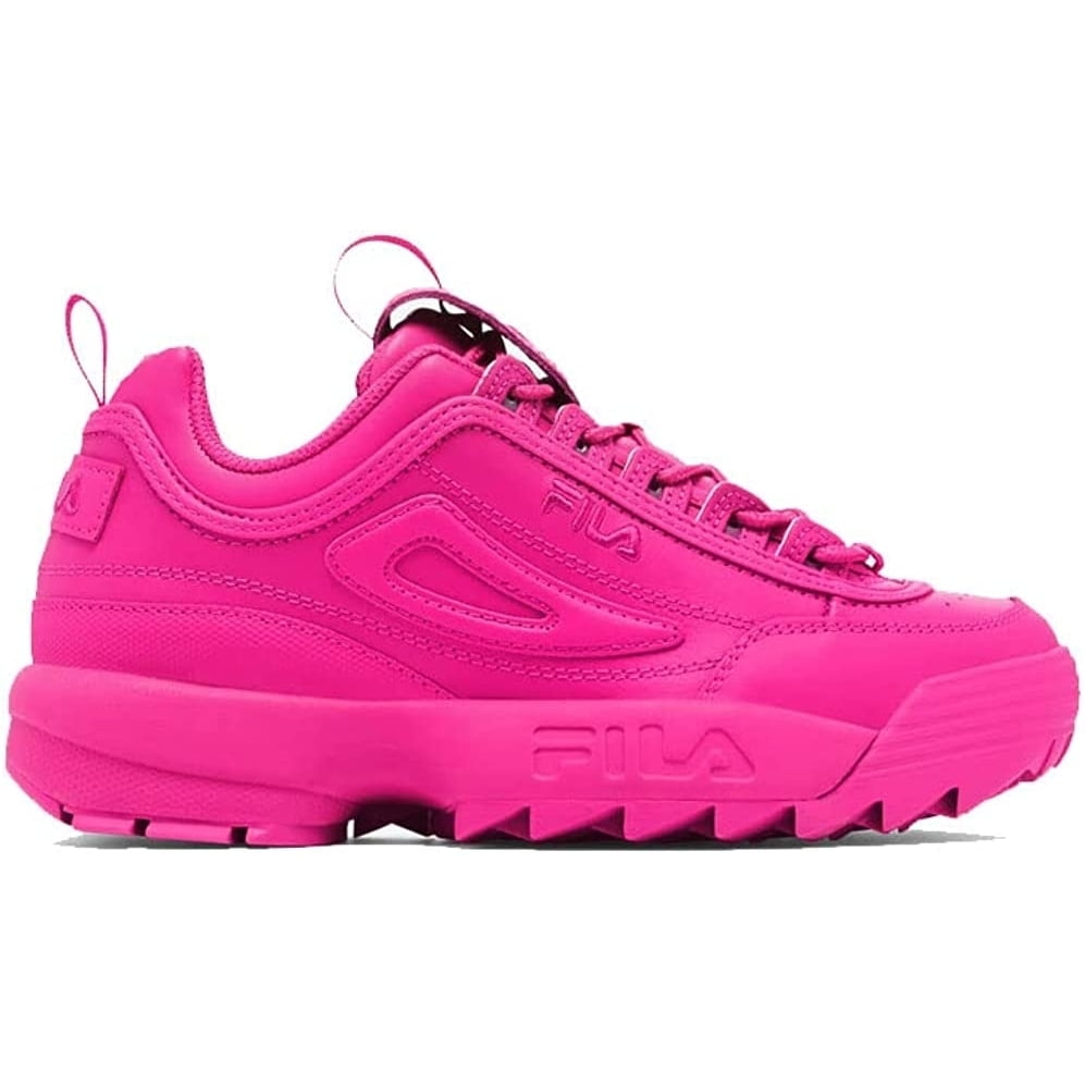 koolstof Tijdreeksen Handvol Fila Disruptor II Premium Women's Shoes Pink Glo 5xm01763-650 - Walmart.com