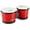 Red, variant on Nino ABS Bongos Green/Yellow