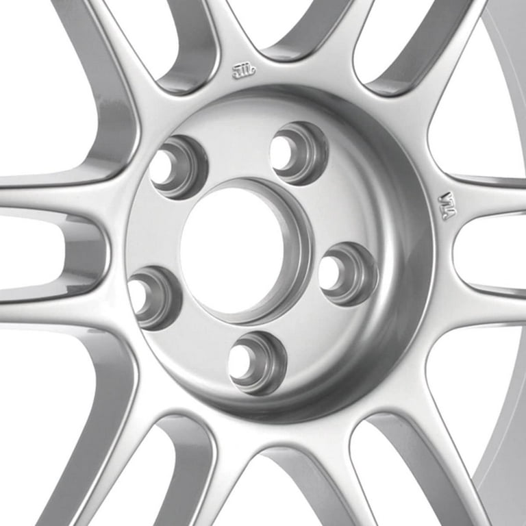 Enkei RPF1 (16 x 7, 4 x 100) 35mm Offset, Silver, (1) Wheel