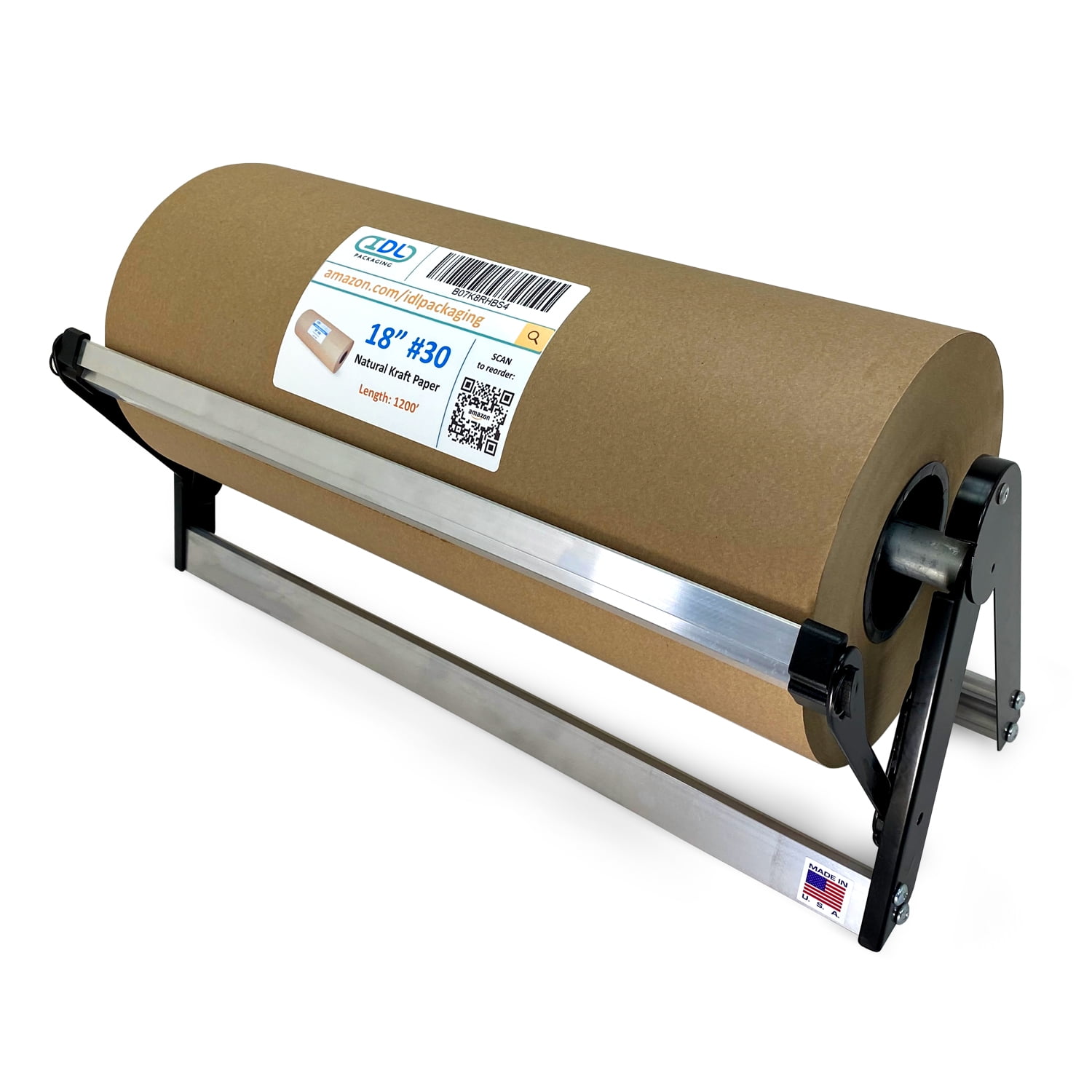 Details about   18-inch Long Standard Paper Cutter Dispenser for Butcher Gift Wrap Kraft Roll 