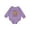 Lavender, variant on Mommys Nap Buddy Sloth Baby Fleece Bodysuit