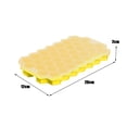 thumbnail image 6 of Guiexla Silicone Honeycomb Ice Cube Tray with Lid 37 Cavities Easy Release BPA Free Summer Refrigerator Cocktail Whiskey Ice Maker Press Mold Kitchen Supplies, 6 of 8