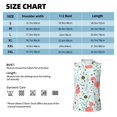 thumbnail image 5 of Goofa Cute Flamingo Printed Men's Sleeveless T-Shirt - Athletic Gym Workout Tank Top for Men - Moisture-Wicking, UPF 30+ Quick-Dry Muscle Tee-Small, 5 of 8