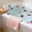 Pink, variant on Ribbed Coral Fleece Towels, Ultra Soft & Absorbent Face & Hand Towels, Quick-Drying Plush Towels for Bathroom & Kitchen, 4 Solid Colors