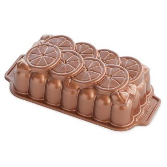 Nordic Ware Citrus Loaf Pan, Cast Aluminum