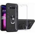 thumbnail image 1 of Funda para teléfono Folmeikat LG V60 ThinQ 6.8" con anillo giratorio 360°, 1 of 7