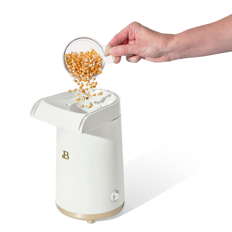 Quick and Healthy Hot Air Popcorn Machine - Aqua with Measuring Cup for  Easy Butter Melting Best Offer - iNeedTheBestOffer.com