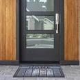 thumbnail image 6 of Outdoor Front Door Mat Home Wood Flooring Rubber Rug 30x18 Grey, 6 of 7