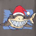 thumbnail image 3 of CafePress - Christmas Shark T Shirt - Womens Comfort Colors® Shirt, 3 of 4