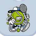 thumbnail image 4 of Inktastic Tennis Ball Boys or Girls Baby Bib, 4 of 4