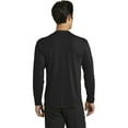 thumbnail image 2 of Port & Company Long Sleeve Performance Blend Tee-4XL (Jet Black), 2 of 6