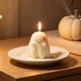 thumbnail image 6 of KITTEHIGM Halloween Ghost Scented Soy Wax Candle White Spooky Decor, Perfect for Party Table Centerpiece Thanksgiving Fall, 6 of 6